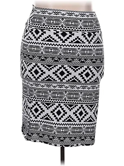 Pre-owned Lularoe Casual Skirt In Black