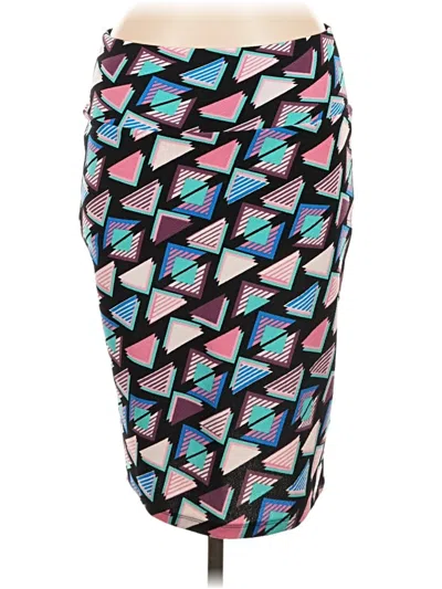 Pre-owned Lularoe Casual Skirt In Black