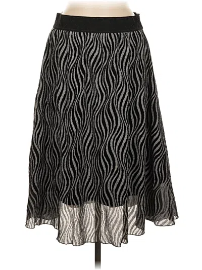 Pre-owned Lularoe Casual Skirt In Black