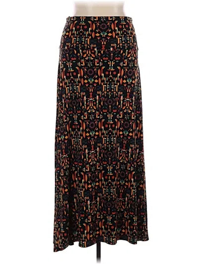 Pre-owned Lularoe Casual Skirt In Black