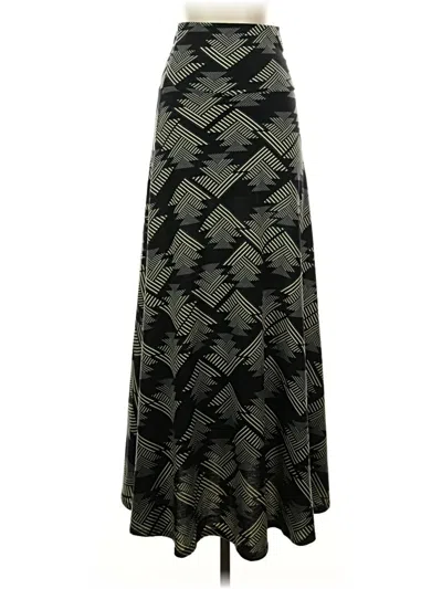 Pre-owned Lularoe Casual Skirt In Black