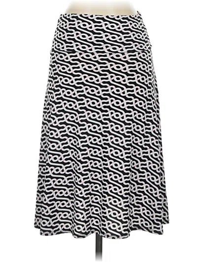 Pre-owned Lularoe Casual Skirt In Black