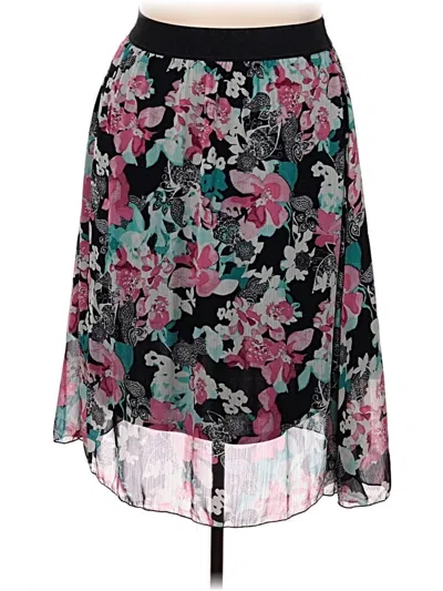 Pre-owned Lularoe Casual Skirt In Black