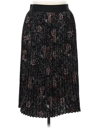 Pre-owned Lularoe Casual Skirt In Black