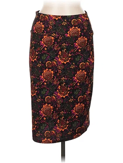 Pre-owned Lularoe Casual Skirt In Black