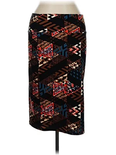 Pre-owned Lularoe Casual Skirt In Black