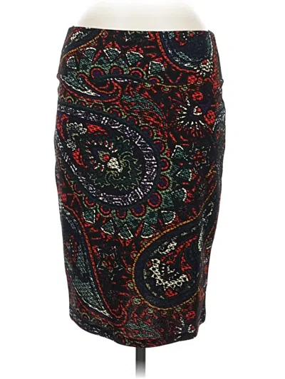 Pre-owned Lularoe Casual Skirt In Black