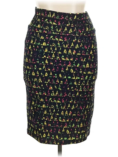 Pre-owned Lularoe Casual Skirt In Black