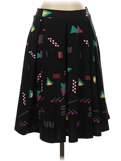 Pre-owned Lularoe Casual Skirt In Black