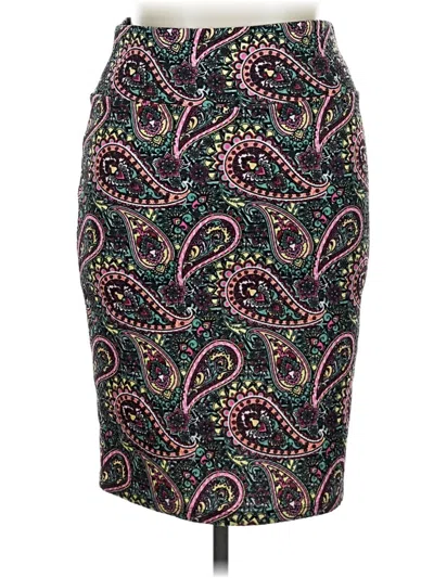 Pre-owned Lularoe Casual Skirt In Black