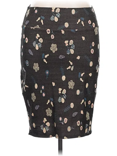 Pre-owned Lularoe Casual Skirt In Black