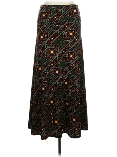 Pre-owned Lularoe Casual Skirt In Black