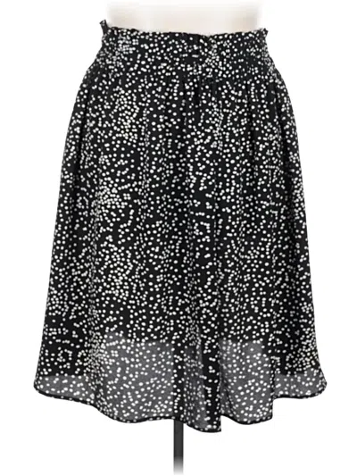 Pre-owned Lularoe Casual Skirt In Black