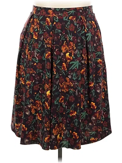 Pre-owned Lularoe Casual Skirt In Black