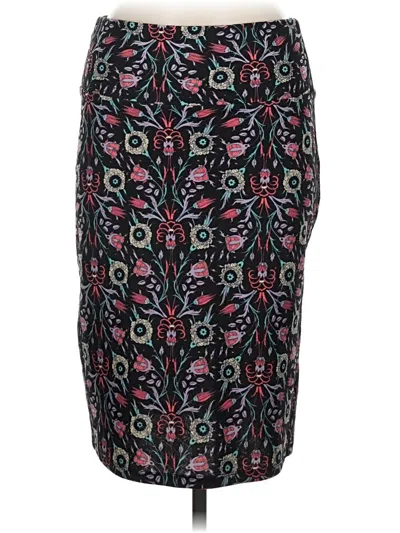 Pre-owned Lularoe Casual Skirt In Black
