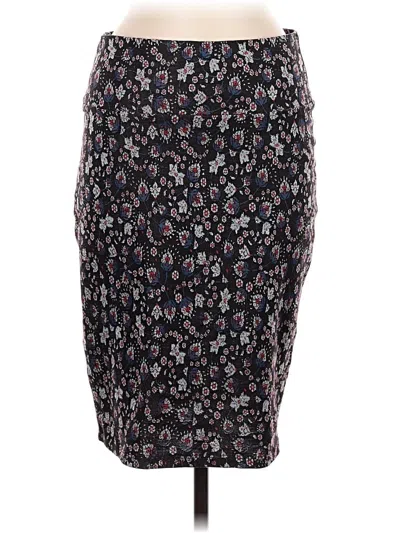 Pre-owned Lularoe Casual Skirt In Black
