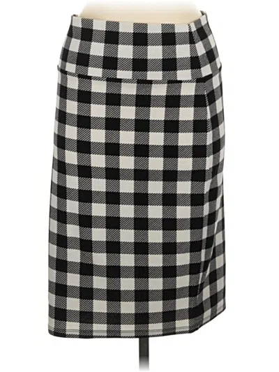 Pre-owned Lularoe Casual Skirt In Black