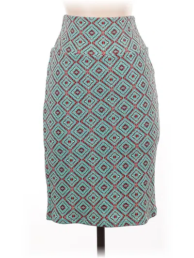 Pre-owned Lularoe Casual Skirt In Blue