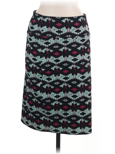 Pre-owned Lularoe Casual Skirt In Blue