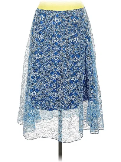 Pre-owned Lularoe Casual Skirt In Blue