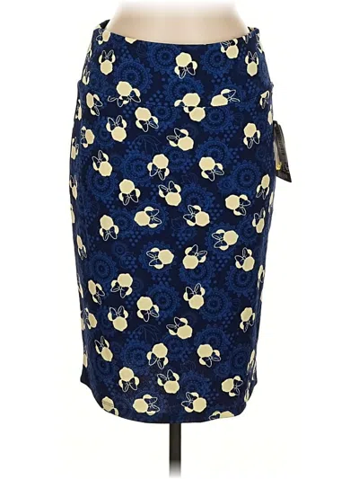 Lularoe Casual Skirt In Blue