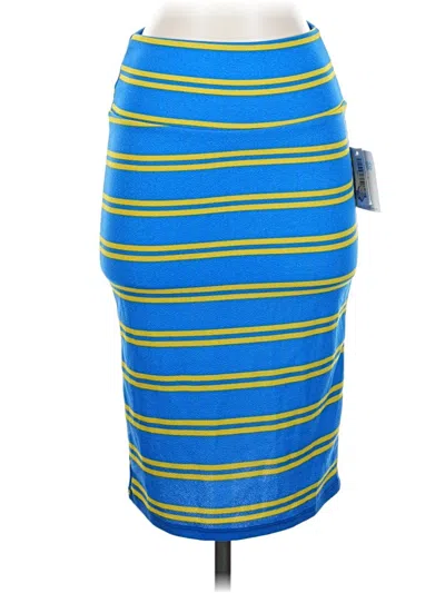 Lularoe Casual Skirt In Blue