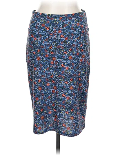 Pre-owned Lularoe Casual Skirt In Blue
