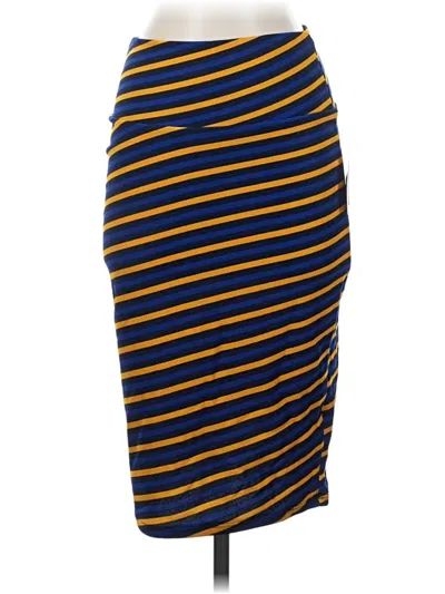 Lularoe Casual Skirt In Blue