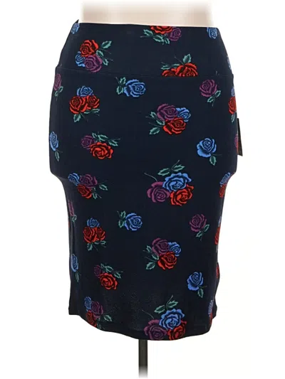 Lularoe Casual Skirt In Blue