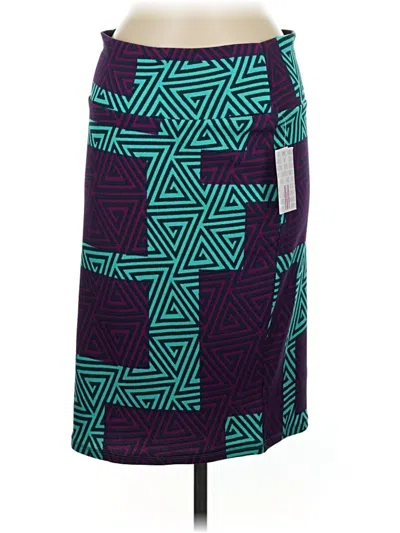 Lularoe Casual Skirt In Blue