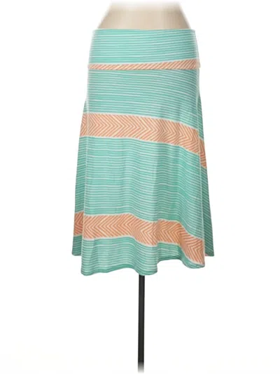 Pre-owned Lularoe Casual Skirt In Blue