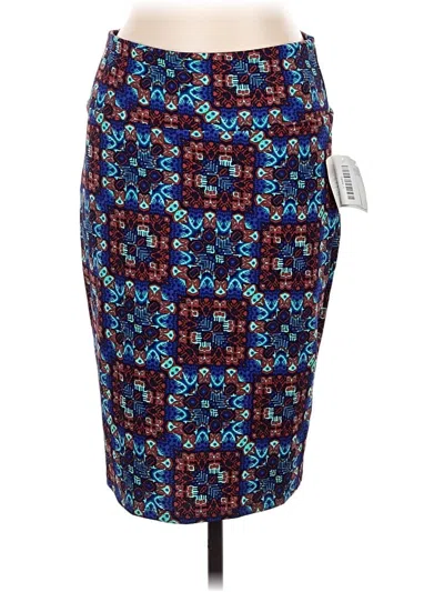 Lularoe Casual Skirt In Blue