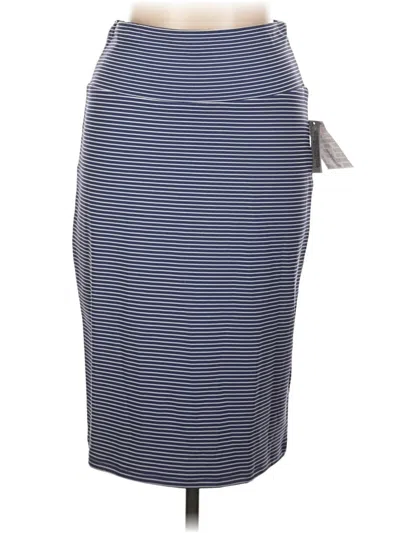 Lularoe Casual Skirt In Blue