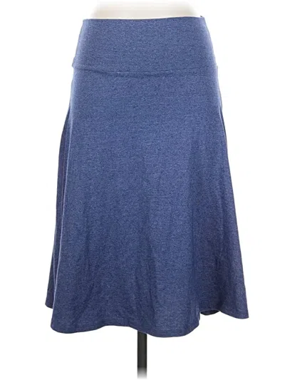 Pre-owned Lularoe Casual Skirt In Blue