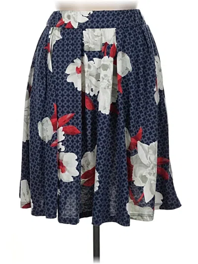 Pre-owned Lularoe Casual Skirt In Blue