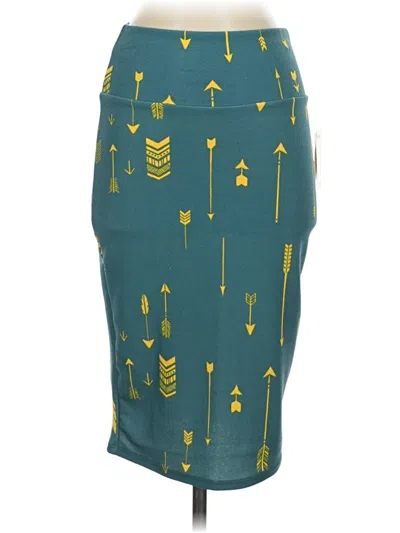 Lularoe Casual Skirt In Blue