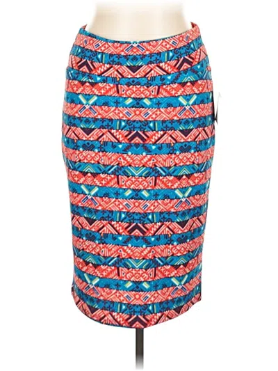 Lularoe Casual Skirt In Blue