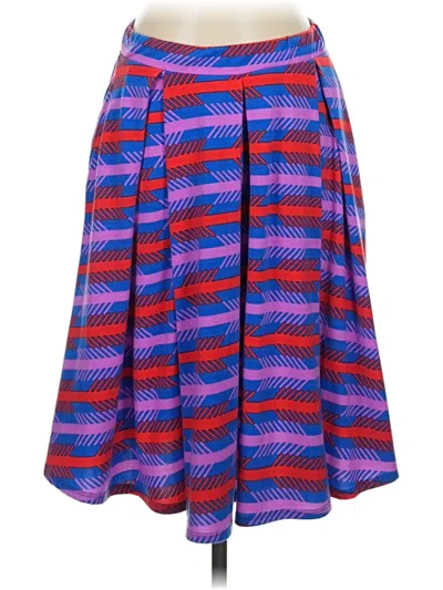 Pre-owned Lularoe Casual Skirt In Blue