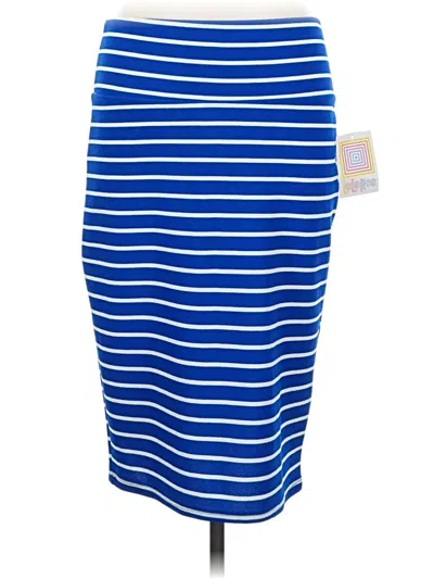 Lularoe Casual Skirt In Blue
