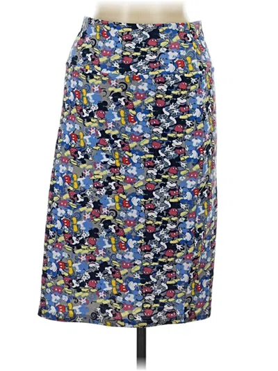 Pre-owned Lularoe Casual Skirt In Blue