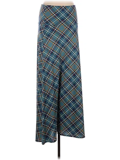 Pre-owned Lularoe Casual Skirt In Blue