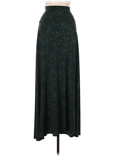 Pre-owned Lularoe Casual Skirt In Blue