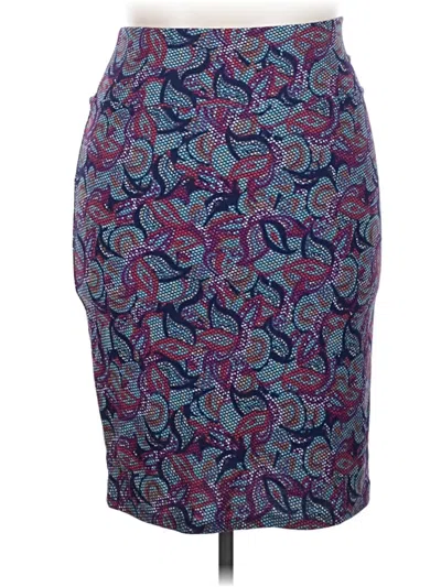 Lularoe Casual Skirt In Purple