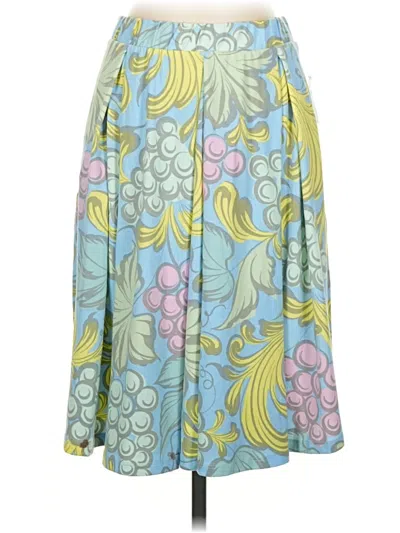 Pre-owned Lularoe Casual Skirt In Blue