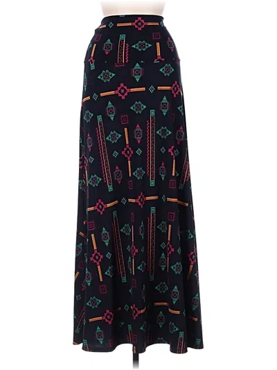 Pre-owned Lularoe Casual Skirt In Blue