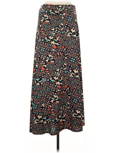 Pre-owned Lularoe Casual Skirt In Blue