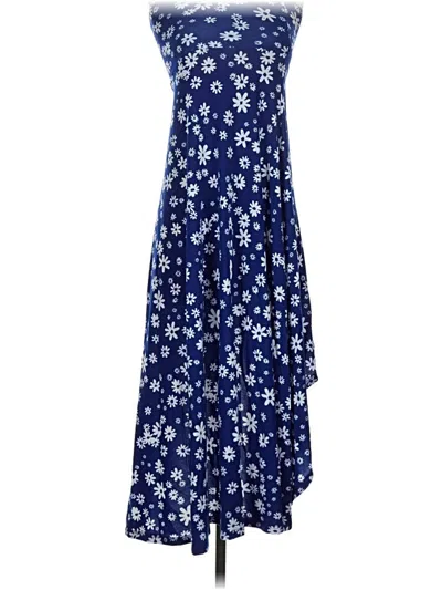 Pre-owned Lularoe Casual Skirt In Blue