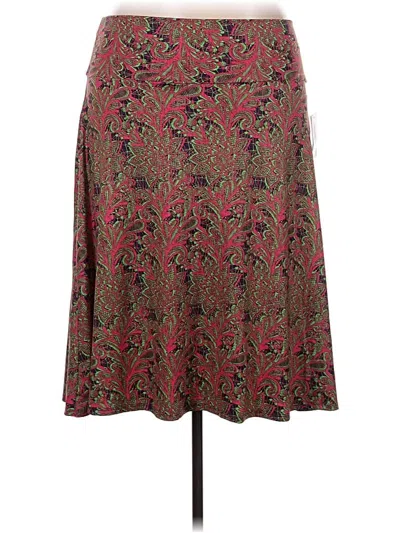 Lularoe Casual Skirt In Brown