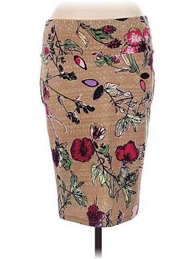 Pre-owned Lularoe Casual Skirt In Brown
