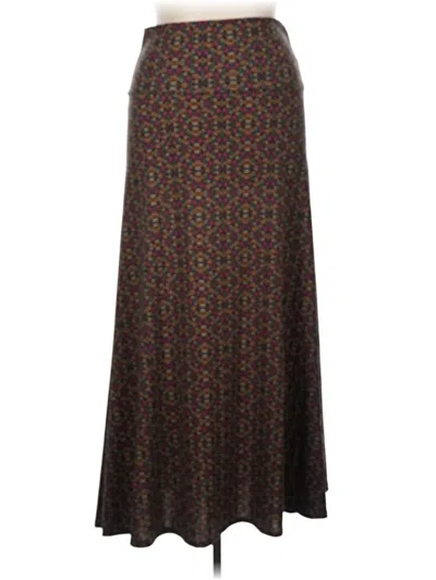 Pre-owned Lularoe Casual Skirt In Brown